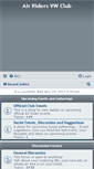 Mobile Screenshot of airriders.ca